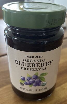 Blueberry Preserves — pack