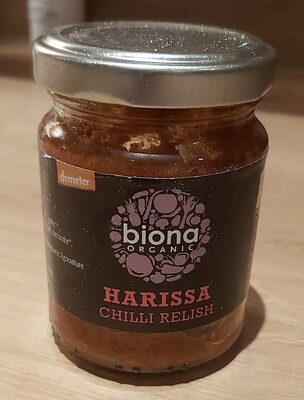 Biona Harissa Chilli Relish — pack