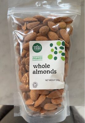Organic Whole Almonds — pack