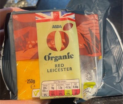 Organic red leicester — pack