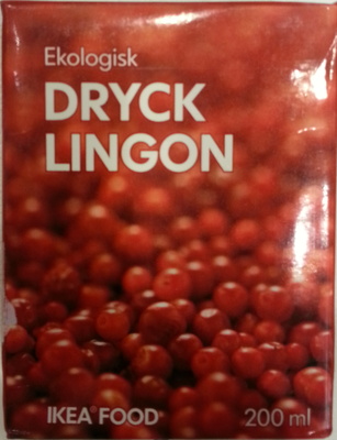 Dryck lingon — pack