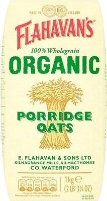 Organic Porridge Oats — pack