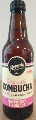 Organic Kombucha Raspberry Lemonade — pack