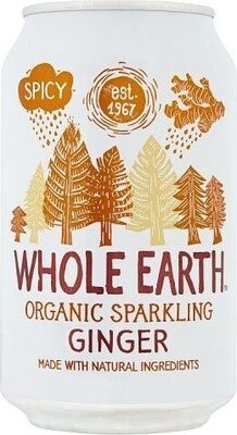 Organic Sparkling Ginger — pack