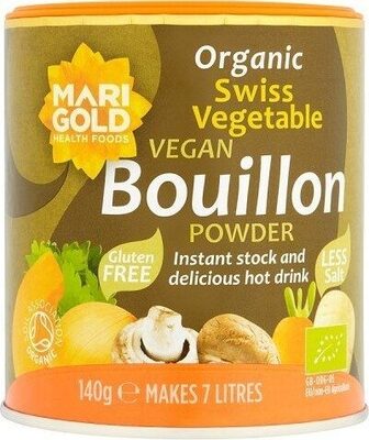 Organic Swiss Vegetable Vegan Bouillon Powder — pack