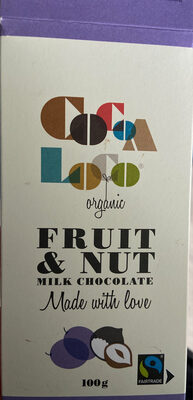 Fruit & Nut Milk Chocolate — pack