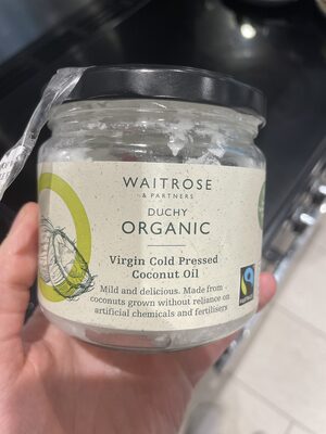 Virgin cold pressed coconut oil — pack