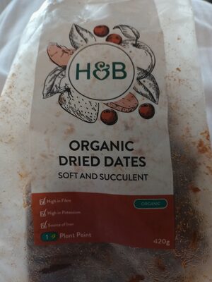 Organic Dried Dates — pack