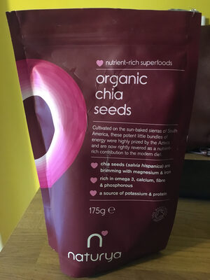 Organic Chia Seeds — pack