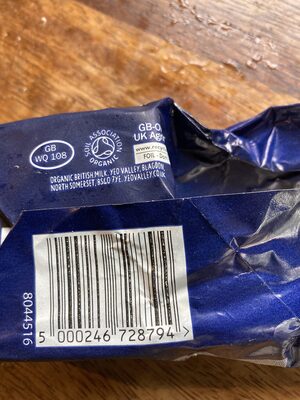 Organic Unsalted Butter — pack