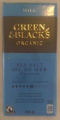 37% Cacao Sea Salt Milk Chocolate — pack