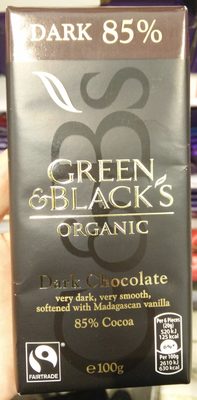 Intense Dark Chocolate 85% Cocoa — pack