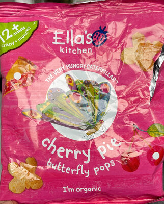Cherry Pie Butterfly Pops — pack