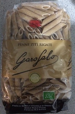 Penne Ziti Rigate Integrale Bio — pack