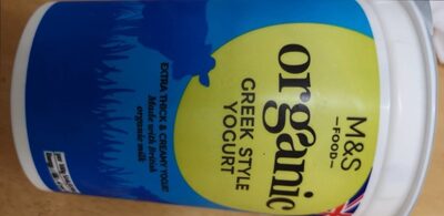 Organic Greek style yoghurt — pack
