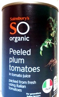 Italian organic plum tomatoes