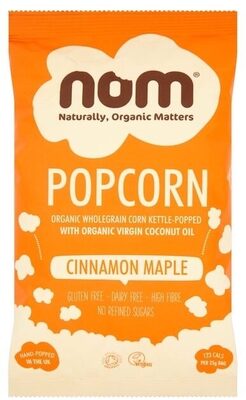 Organic Cinnamon Maple Popcorn — pack