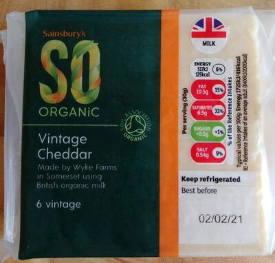 Vintage Cheddar — pack