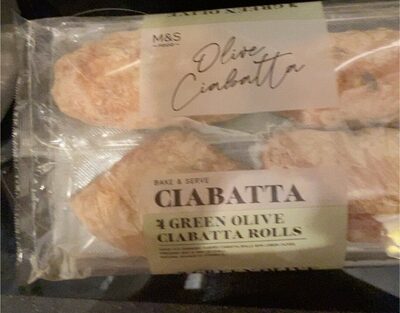 Olive ciabatta — pack