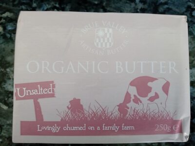 Unsalted Organic Butter — pack