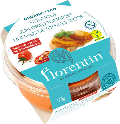 Organic Hummus Sundried Tomatoes — pack