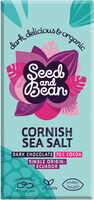 Cornish Sea Salt Extra Dark Chocolate Bar