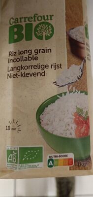Riz long grain incollable — pack