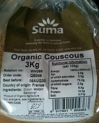 Organic Couscous — pack