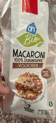 Macaroni 100% durumtarwe vokoren — pack