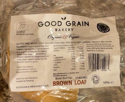 Brown loaf — pack