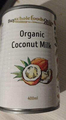 Organic coconut milk — pack
