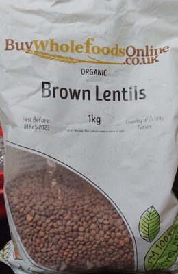 Brown Lentils — pack