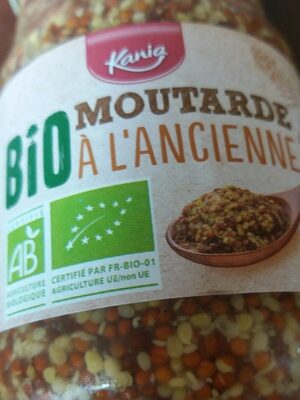 Moutarde à l'ancienne bio — pack