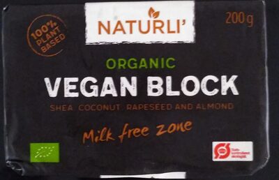 Organic Vegan Block — pack