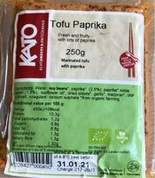 Tofu paprika