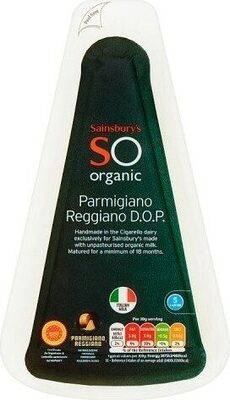 SO Organic Parmigiano Reggiano D.O.P. — pack