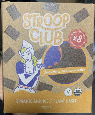 Chocolate caramel stroopwafels — pack