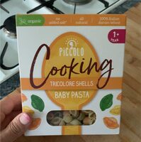 Tricolore Shells baby pasta