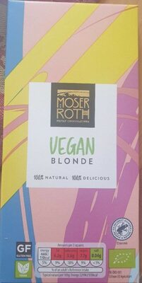 Vegan Blonde — pack
