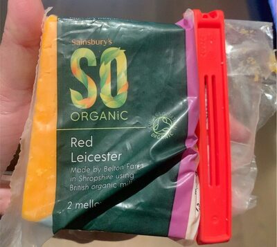 Red leicester organic — pack