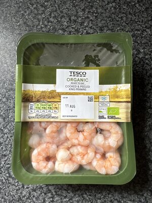 Organic King Prawns — pack
