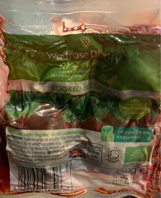 Cooked beetroot — pack
