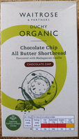 Chocolate Chip All Butter Shortbread flavoured with Madagascan vanilla
