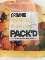 Pack’d organic pineapple