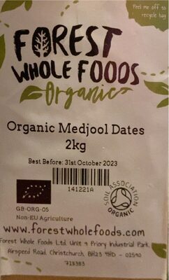 Organic Medjool Dates — pack