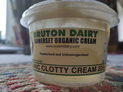 Organic clotty cream — pack