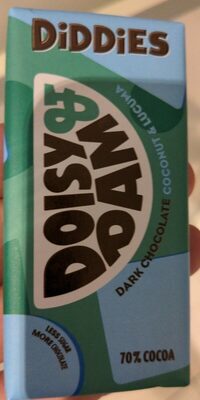 Dark Chocolate coconut and Lucuma — pack