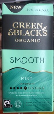 Green & Blacks Smooth Mint — pack
