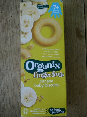 Banana baby biscuits — pack