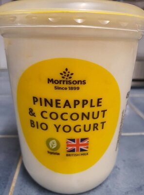 Pineapple & Coconut Bio Yogourt — pack